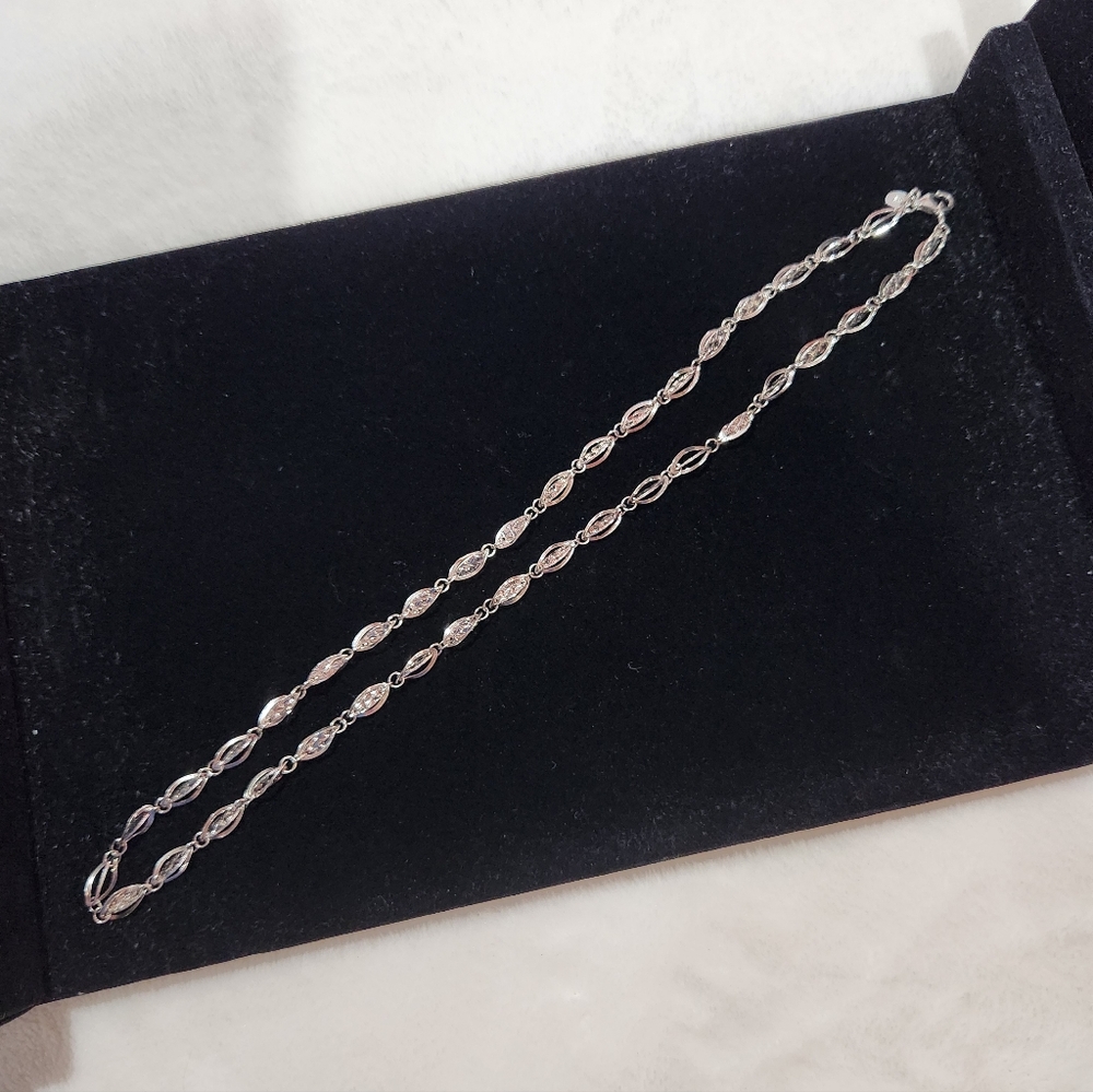 Milor Sterling Silver Necklace, Vintage - Picture 5 of 11